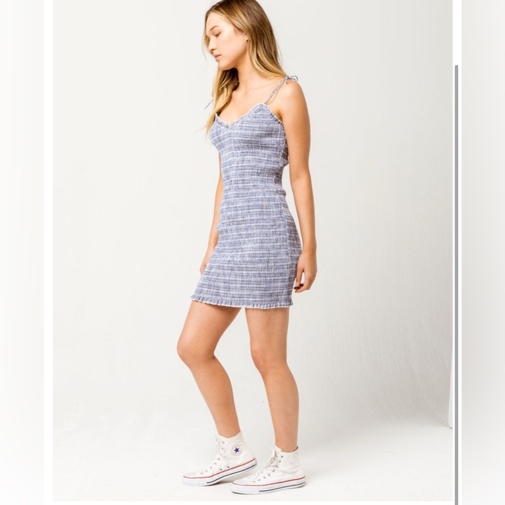 Tilly’s IVY & MAIN‎ Plaid Smocked Dress